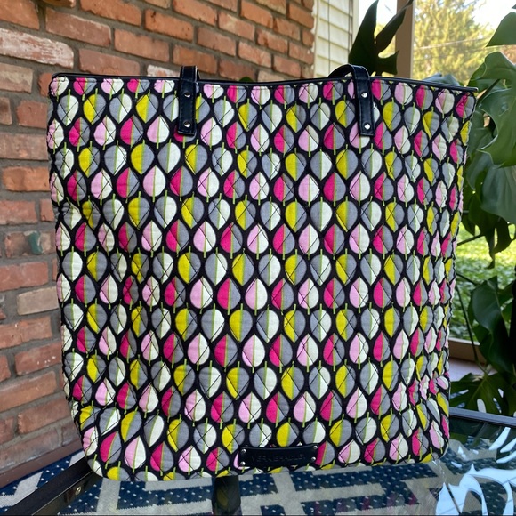 Vera Bradley Moon Drops Quilted Tote - Picture 3 of 8